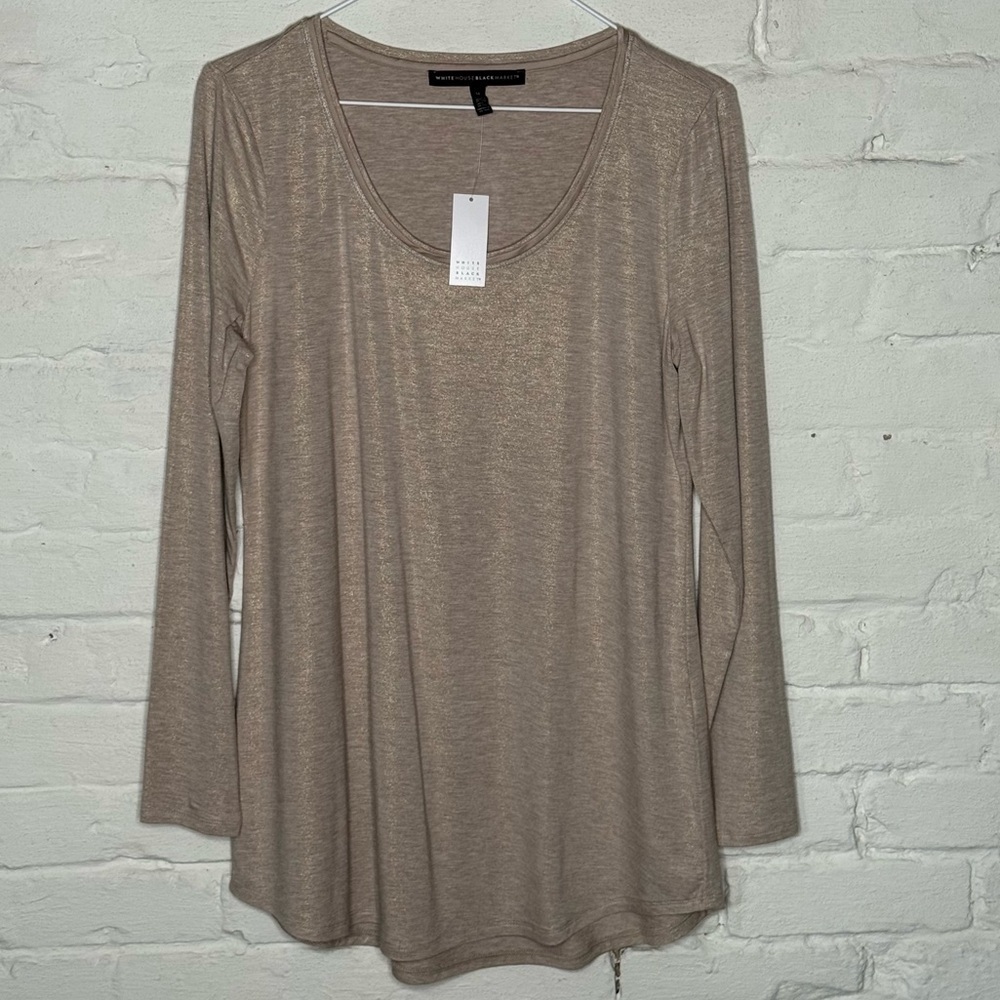 WHBM Long-Sleeve Tee M
